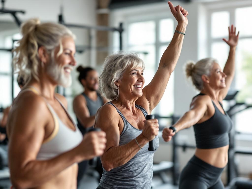 Personas mayores de 40 entrenando de forma segura e inteligente